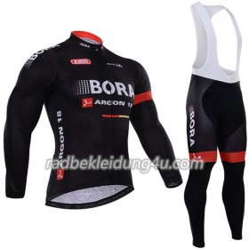 Set Langarmtrikot + Trägerhose Lange 2017 Bora-Hansgrohe Damen N003